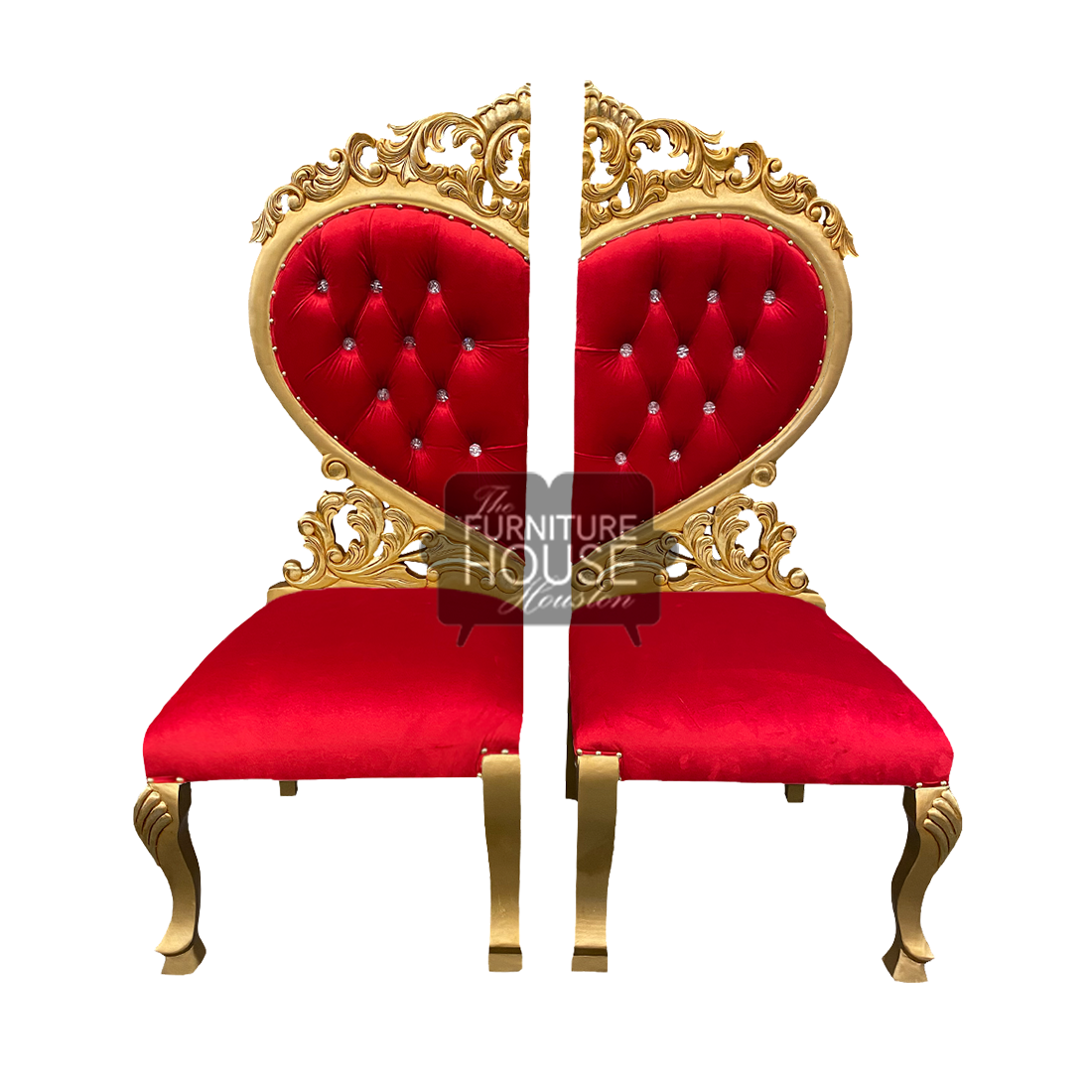 Throne King and Queen Chairs – Iron Home Concepts